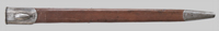 Thumbnail image of Afghanistan made copy of the Pattern 1913 bayonet.