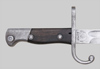 Thumbnail image of Argentine M1909 Second Pattern sword bayonet