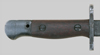 Thumbnail image of Austalian Owen Mk. I/I submachine gun bayonet.