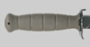 Thumbnail image of the Austrian military issue Feldmesser 78 knife bayonet.