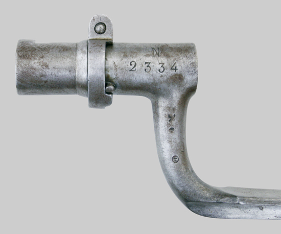 Image of Belgian M1867 Albini-Braendlin socket bayonet.