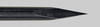 Thumbnail image of Belgian No. 4 Mk. II* socket bayonet.