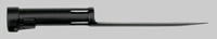 Thumbnail image of Brazilian Imbel FAL Type C socket bayonet.