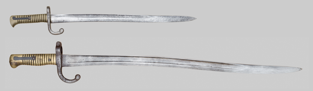 Image of Brazil Comblain Cadet Yataghan bayonet