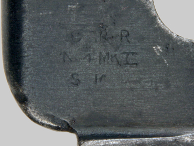 Image of No. 4 Mk. II bayonet - Singer Manufacturing Co.