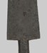 Thumbnail image of early land pattern brown bess bayonet.