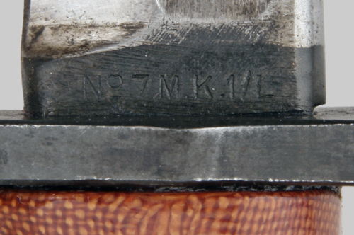 Image of British No. 7 Mk. I/L bayonet