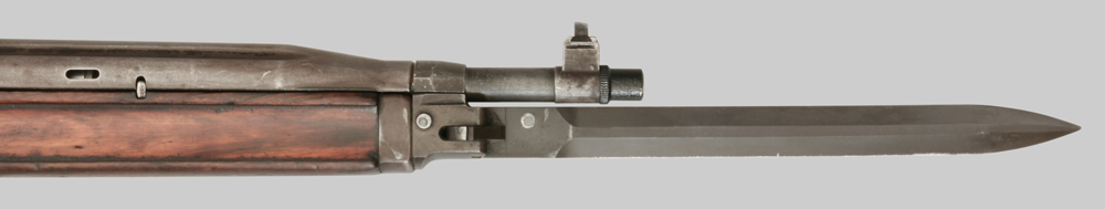 Images of Czechoslovak VZ-52 folding bayonet.