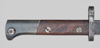 Thumbnail image of Czechoslovak VZ-24 bayonet marked 945.