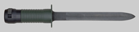 Thumbnail image of French socket bayonet for the SIG 540/542 rifle.