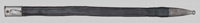 Thumbnail image of German M1898 a/A sword bayonet.