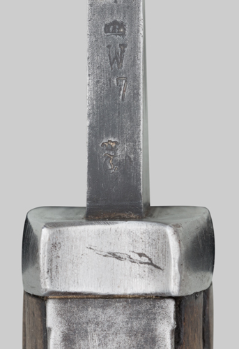 Image of German M1884/98 Second Pattern bayonet.