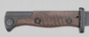 Thumbnail image of German S 109(j) bayonet, a modified Yugoslavian M24B bayonet converted from a German M1898/05.