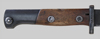 Thumbnail image of German S 109(j) bayonet (captured Yugoslavian M1924 bayonet).