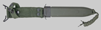 Thumbnail image of Haitian M6 knife bayonet.