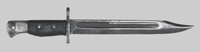 Thumbnail image of Indian 1A bayonet with standard-length blade.