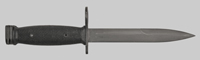 Thumbnail image of Indonesian S1 bayonet, a U.S. M7 clone