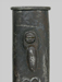 Thumbnail image of Italian M1891 knife bayonet with steel scabbard.