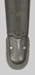 Thumbnail image of Italian M4 Bayonet with leather scabbard.