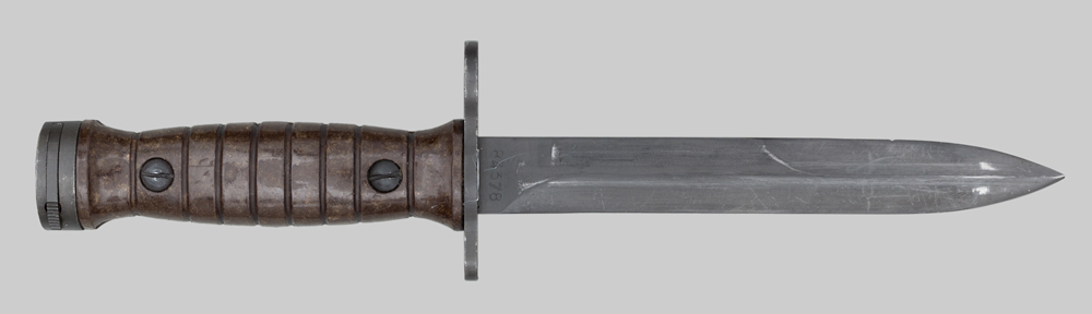 Image of Italian M4 Bayonet With Plastic Grips.