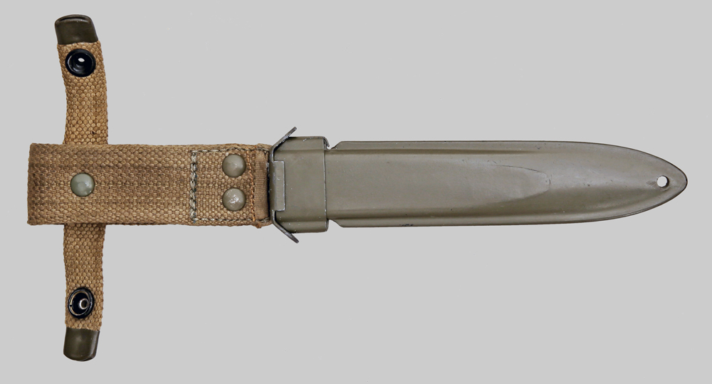 Image of Italian M4 Bayonet With Plastic Grips.