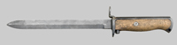 Thumbnail image of Norwegian M/1956 SLK knife bayonet.