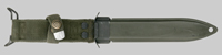 Thumbnail image of Norwegian AG3 Type 1 knife bayonet.