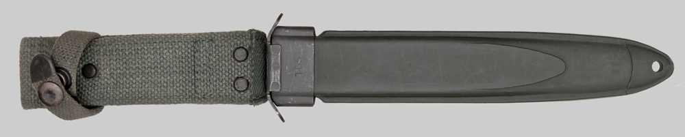 Image of Panamanian T65 bayonet.