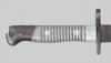 Thumbnail image of Peruvian M1891 bayonet alteration for U.S. M1 Carbine.