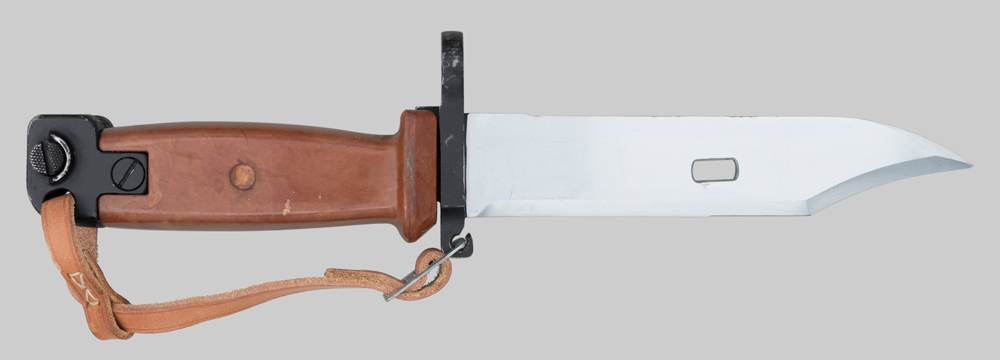 Image of Polish 6H4 (AKM Type II Transitional) bayonet.