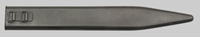 Thumbnail image of Polish AK47 knife bayonet.