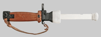 Thumbnail image of Polish Wz85 training bayonet