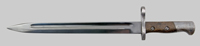 Thumbnail image of Protugal m/938 submachine gun bayonet