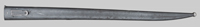 Thumbnail image of Portuguese M1886 sword bayonet used with the 8 mm Kropatshek rifle.