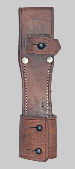 Image of a Romanian leather AKM belt frog