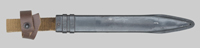 Thumbnail image of Russian 6X2 (AK47) knife bayonet.