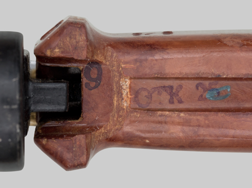 Image of Russian 6X4 (AKM Type II ) Simplified Pommel Bayonet.