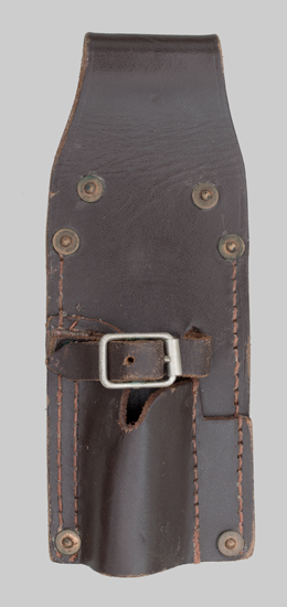 Image of South African Pattern 1907 leather belt frog.