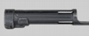 Thumbnail image of South African R1 bayonet with plastic scabbard.