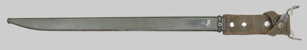 Image of modified Type 30 bayonet scabbard.