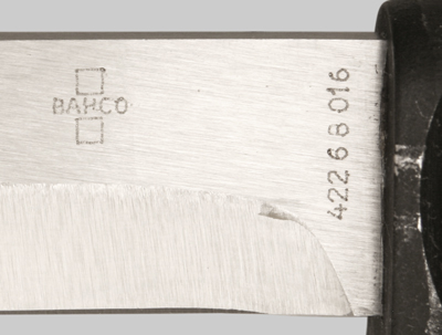 Image of Swedish m/1965 bayonet by BAHCO