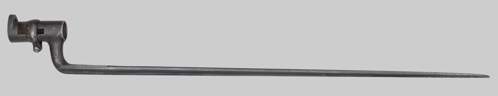 Image of the Swedish m/1855 socket bayonet.