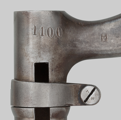 Image of Swiss M1863 socket bayonet.