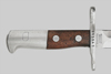 Thumbnail image of Swiss M1918/55 knife bayonet