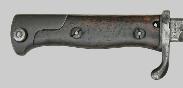 Image of Turkish-used German M1898 bayonet.