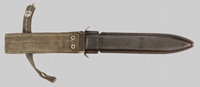 Thumbnail image of Turkish copy of U.S. M5 Bayonet-Knife.