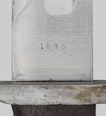 Image of U.S. M1892 bayonet.