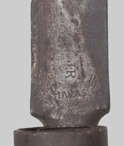 Image of an Enfield Rifle-Musket socket bayonet.