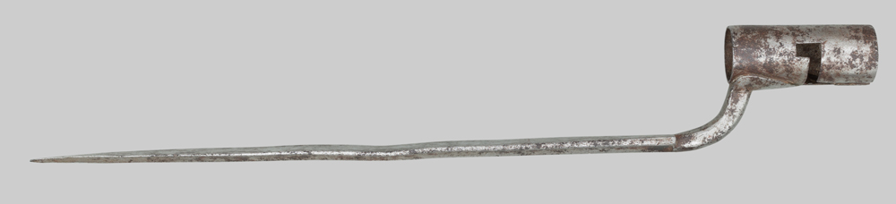 Image of early Colonial American socket bayonet.