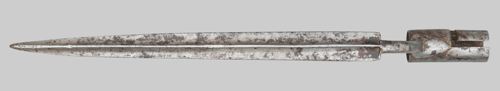 Image of early Colonial American socket bayonet.